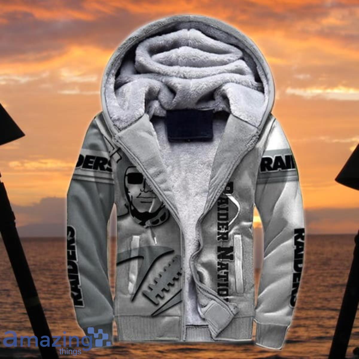 Las Vegas Raiders Hoodies Men's Casual Jacket Hooded Sweatshirts  Sports Pullover