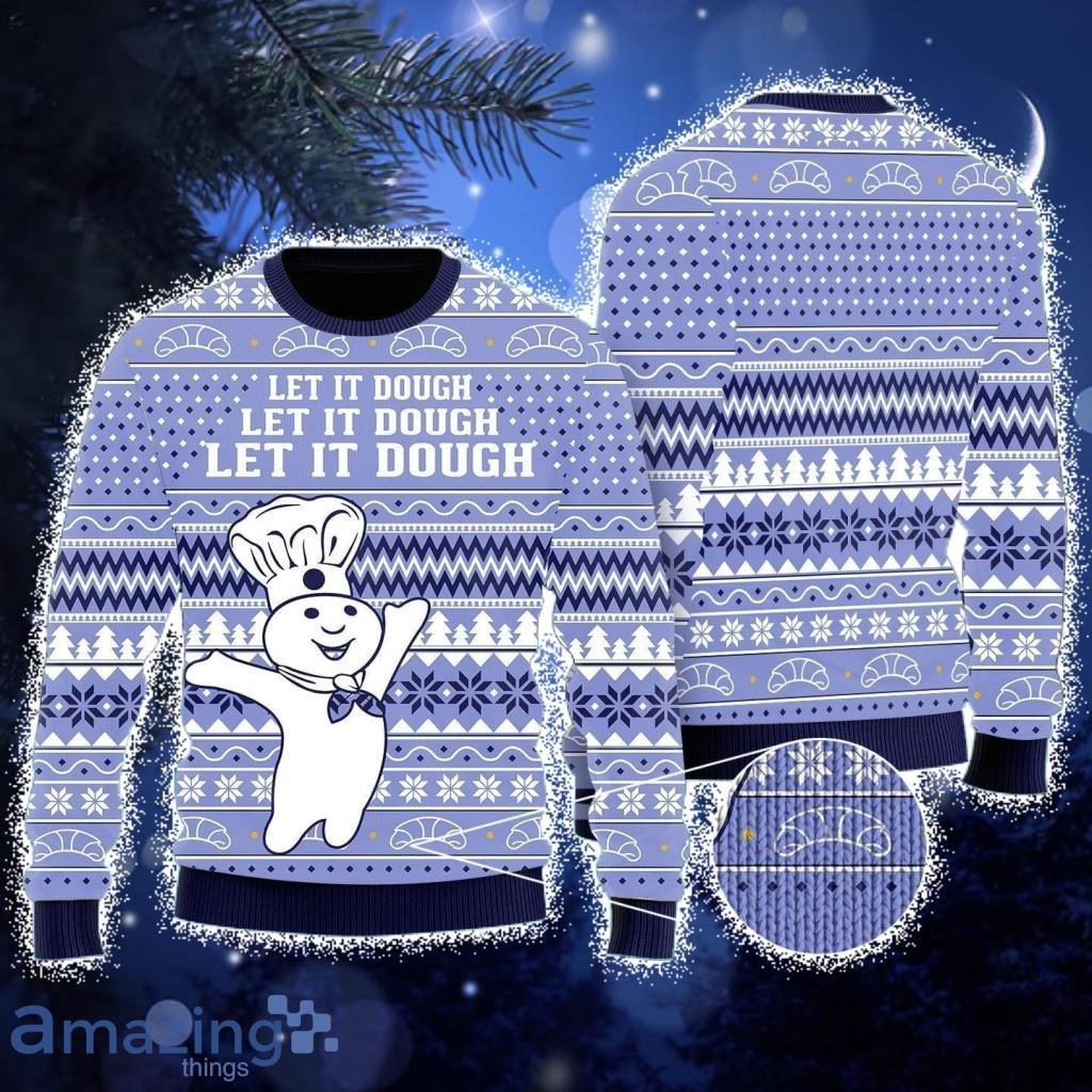 Let It Dough Ugly Christmas Sweater For Men And Women Product Photo 1