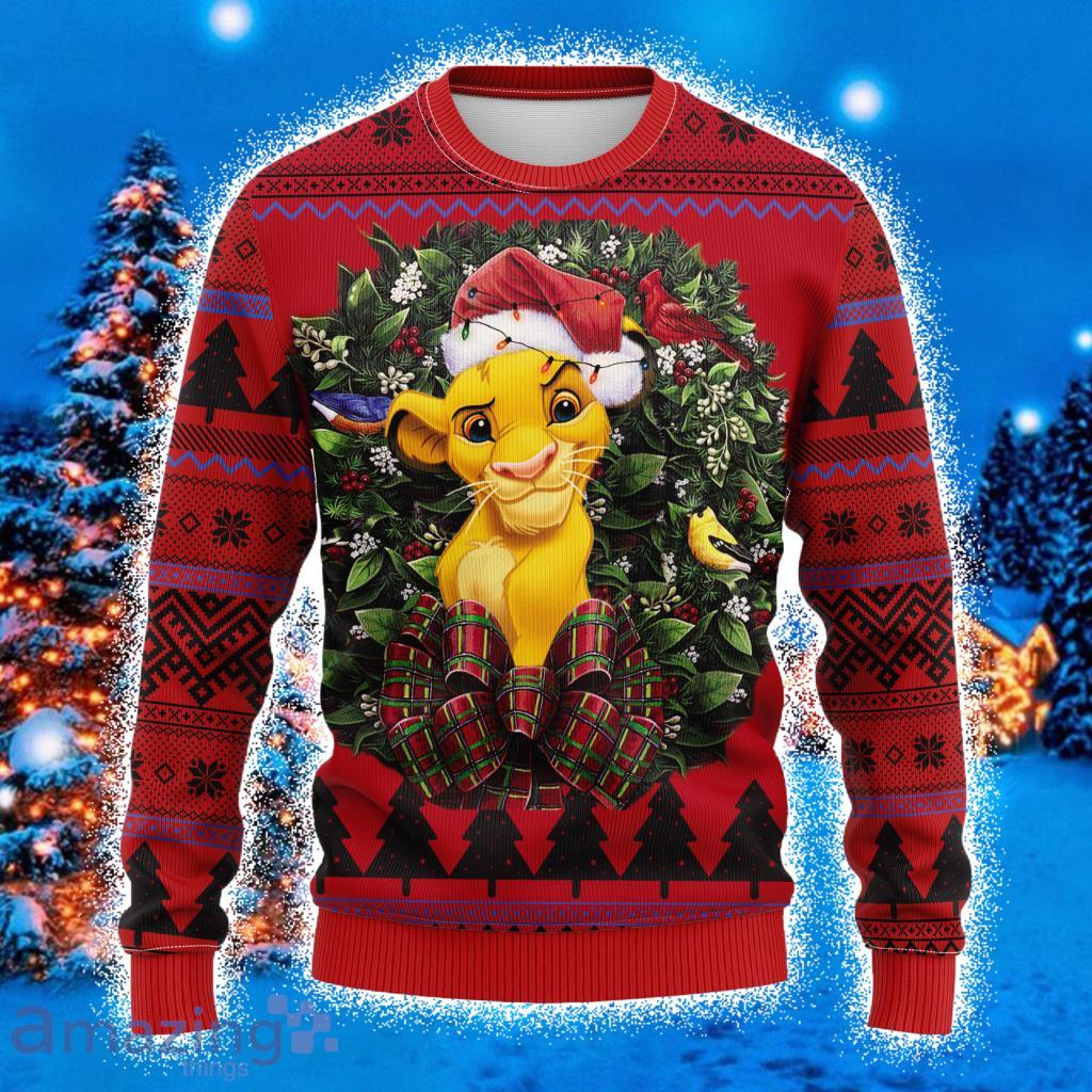 Lion king sale christmas sweater