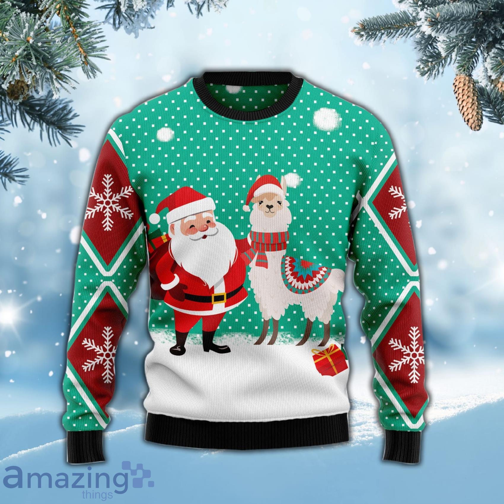 Holiday 2025 llama sweater