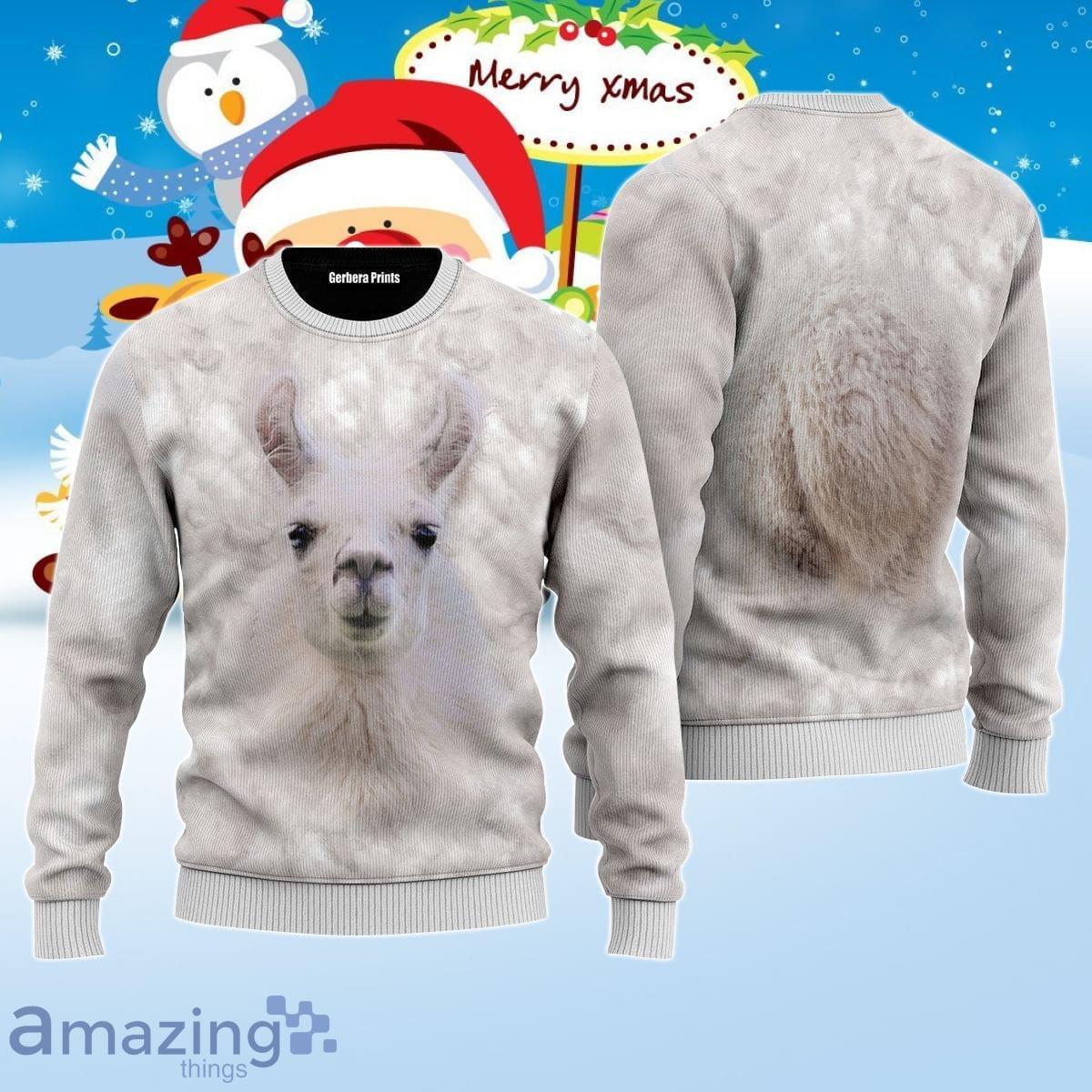 Llama Ugly Christmas Sweater Best Gift For Men And Women Product Photo 1 Llama Ugly Christmas Sweater Best Gift For Men And Women Product Photo 1