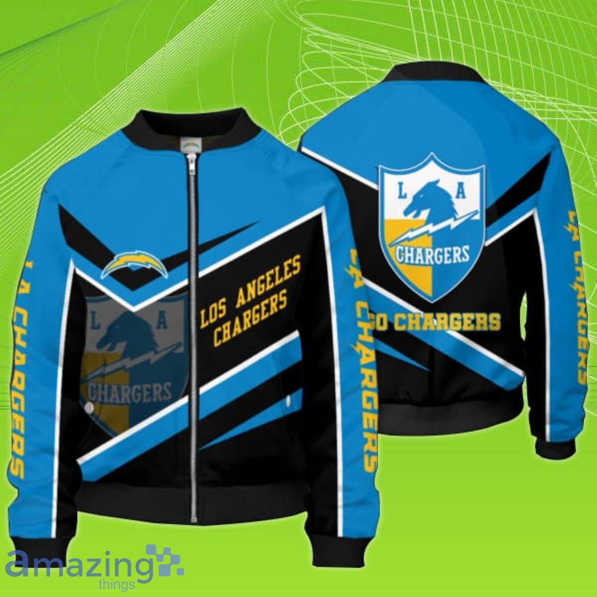 Los Angeles Chargers Logo NFL Bomber Jacket Special Gift