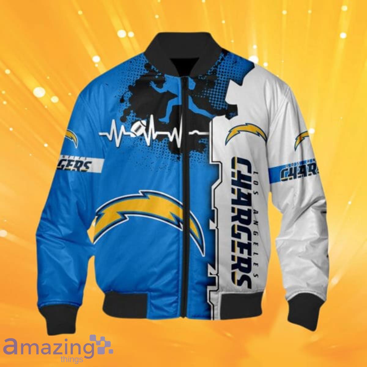 Los Angeles Chargers NFL Bomber Jacket Style Gift For Fans Product Photo 1