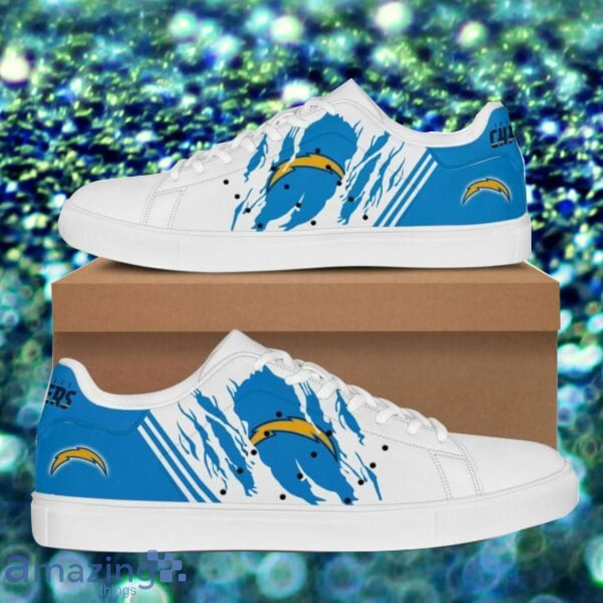 Los Angeles Chargers NFL Low Top Skate Shoes Men Women For Fans Product Photo 1