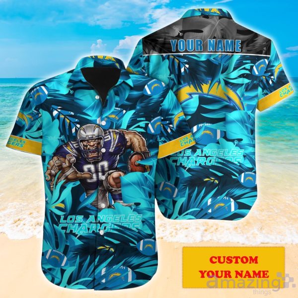 Los Angeles Chargers Hawaiian Shirt NFL Football Personalized For