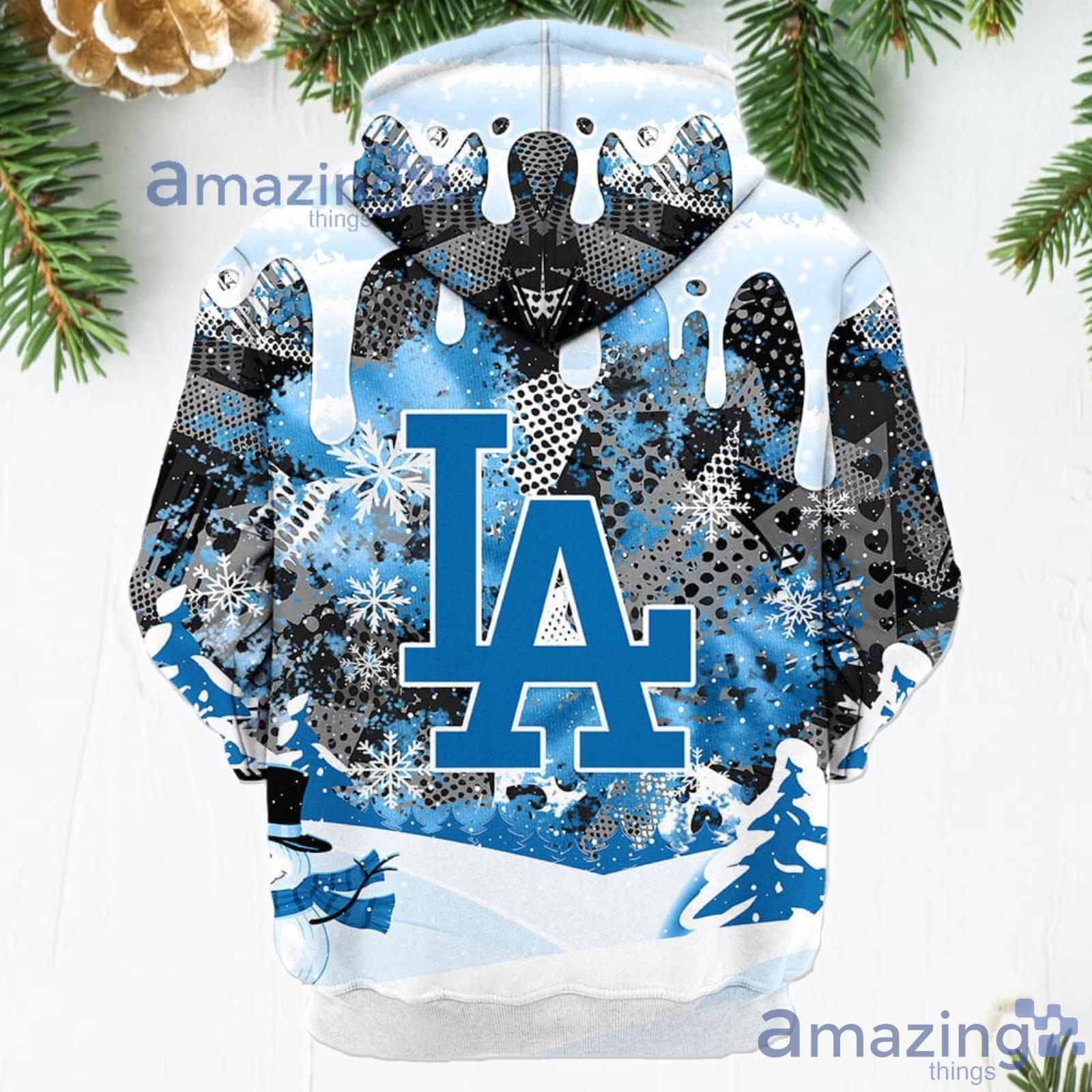Los Angeles Dodgers Sports Football American Christmas 3D Hoodie - T-shirts  Low Price
