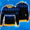 Los Angeles Rams Diamond Pattern Ugly Christmas Sweater 3D Gift For Fans