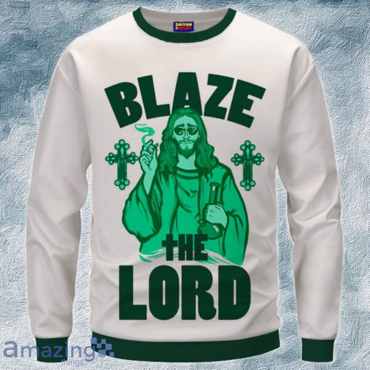 Marijuana Adult Crewneck 3D Sweater Impressive Gift Product Photo 1