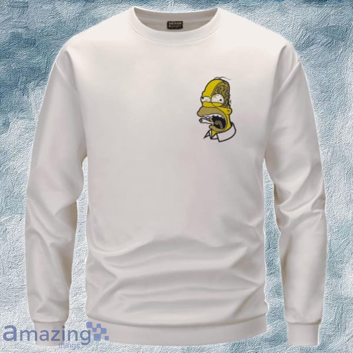 Marijuana Enthusiast Awesome White Crewneck 3D Sweater Product Photo 1