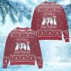 Mary Poppins Oh Its A Jolly Holiday Penguins Ugly Christmas Sweater – Red