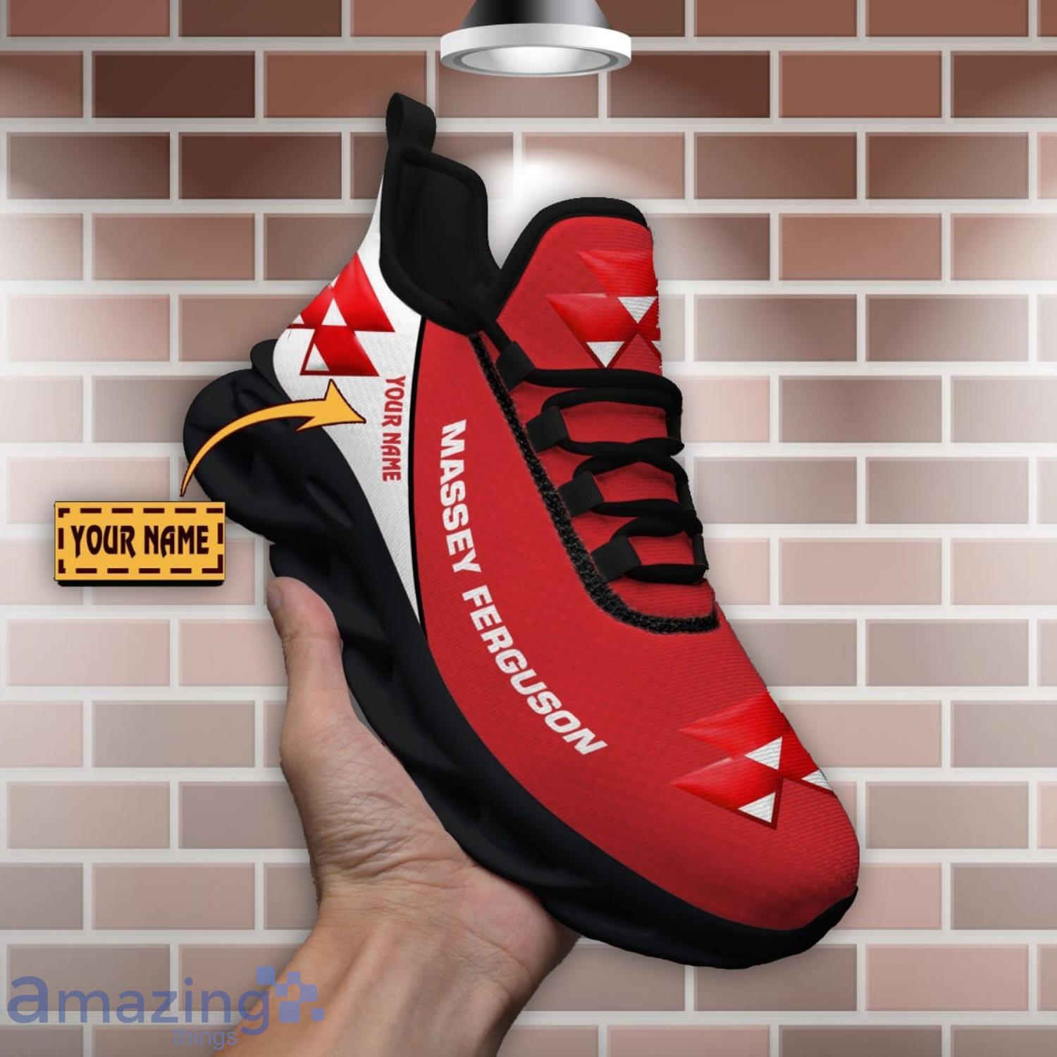 Massey Ferguson Max Soul Shoes Men And Women Running Sneakers Custom Name Sport Gift image Massey Ferguson Max Soul Shoes Men And Women Running Sneakers Custom Name Sport Gift Product Photo 2