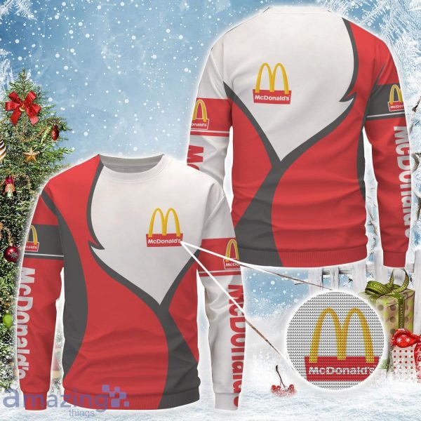 Mcdonalds hot sale ugly sweater