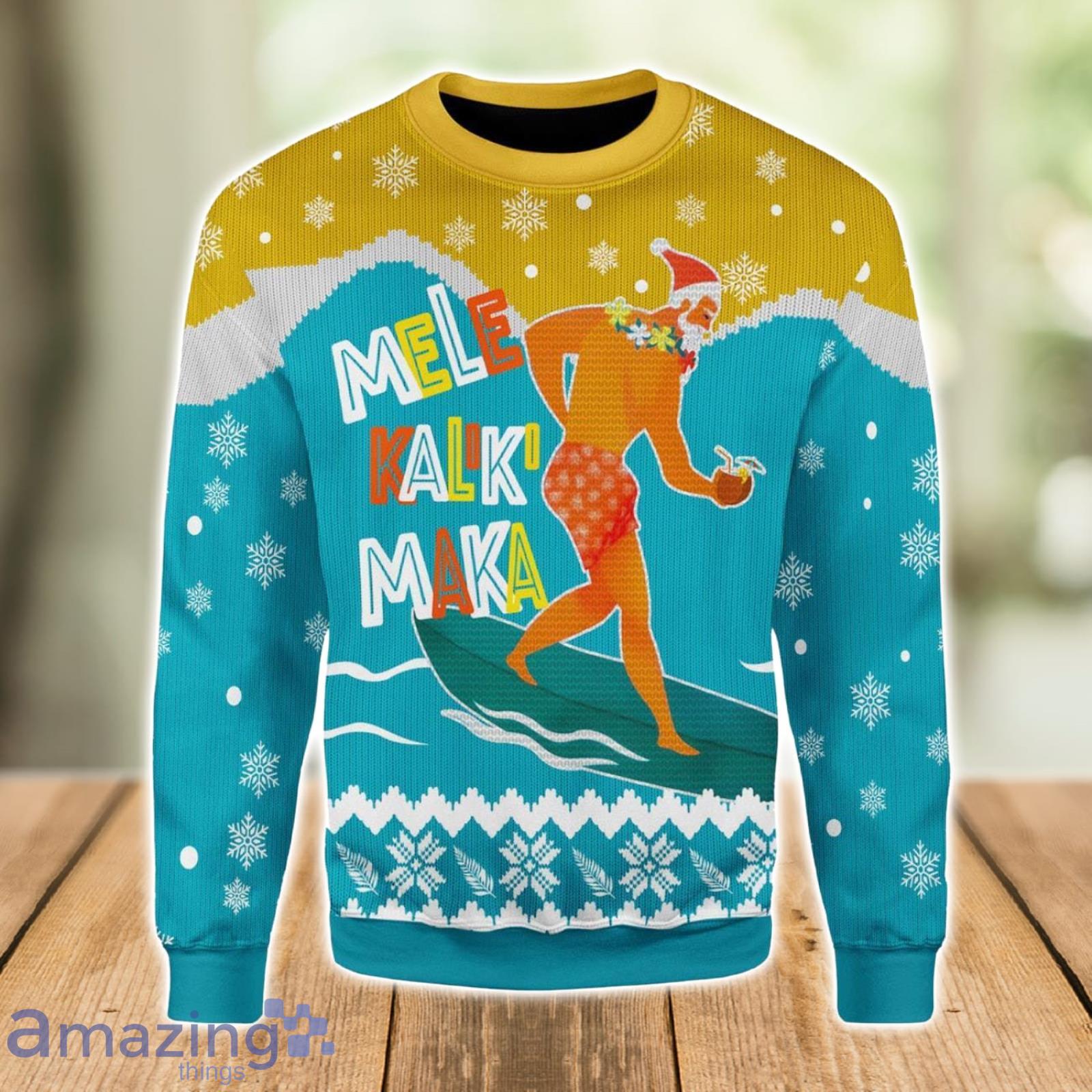 Surfing deals santa sweater