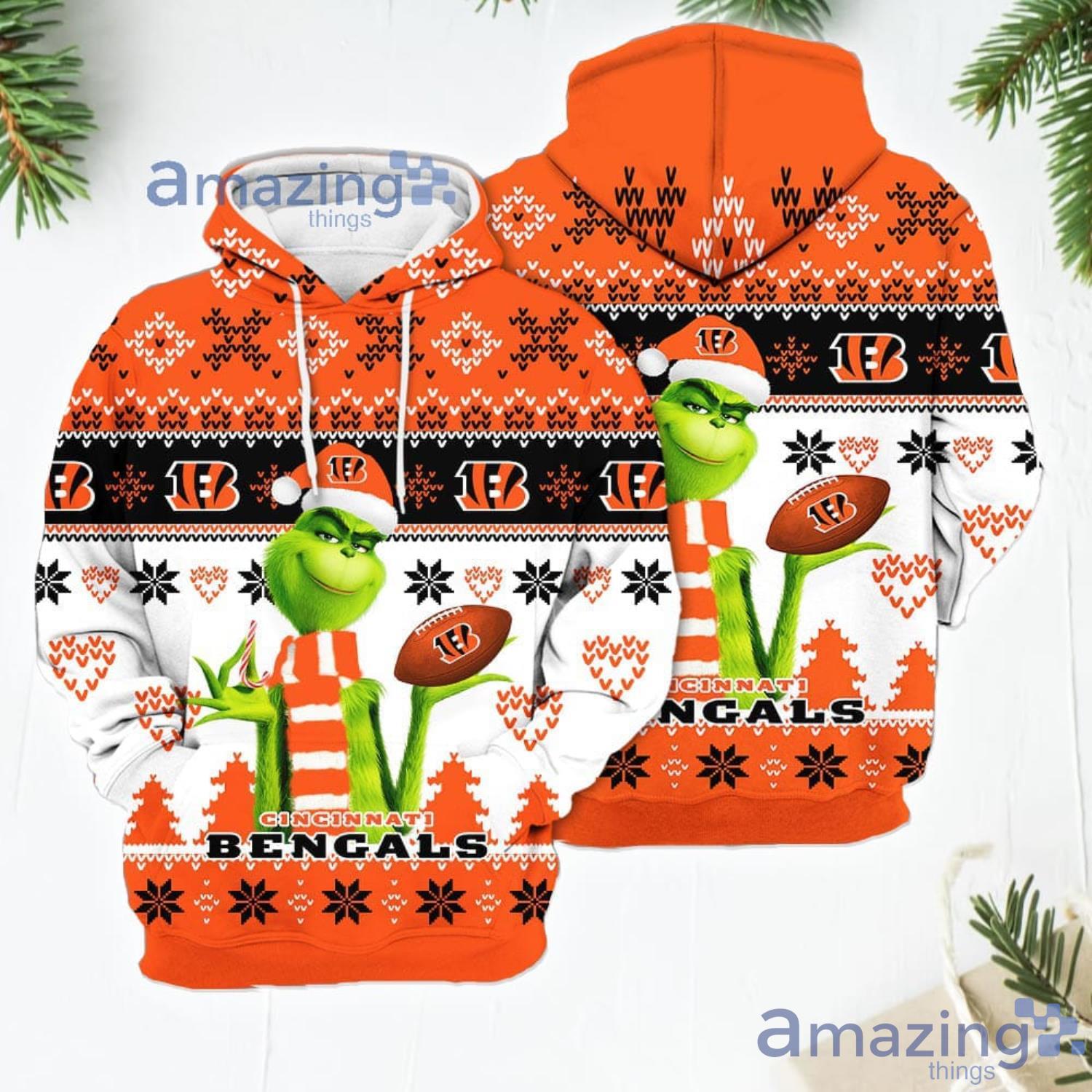 Merry Christmas Season 2023 Cincinnati Bengals 3D Hoodie Christmas Gift For  Men And Women - Freedomdesign