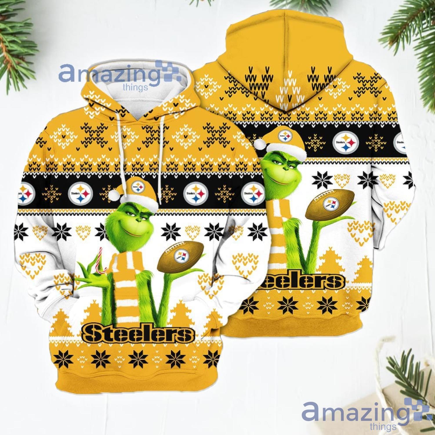 Merry Christmas Season 2023 Pittsburgh Steelers 3D Hoodie