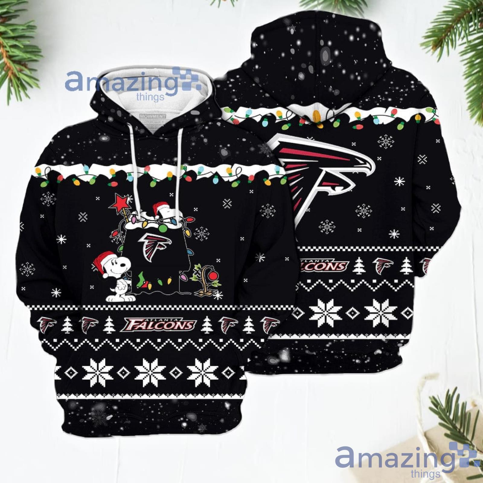 Snoopy Atlanta Falcons Christmas shirt, hoodie, sweater, long