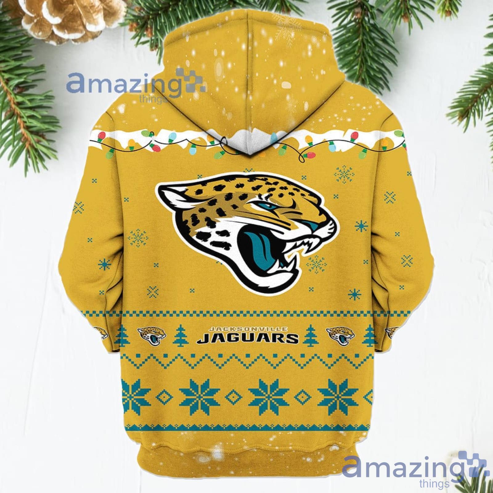 Merry Christmas Season 2023 Jacksonville Jaguars 3D Hoodie