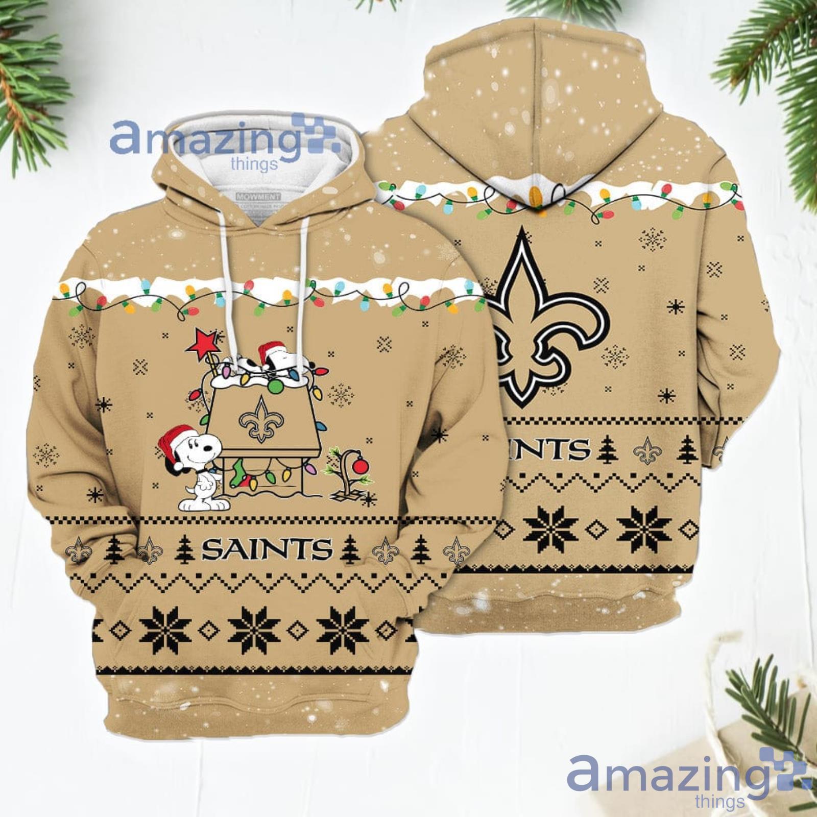 Merry Christmas Season 2023 New Orleans Saints 3D Hoodie Christmas