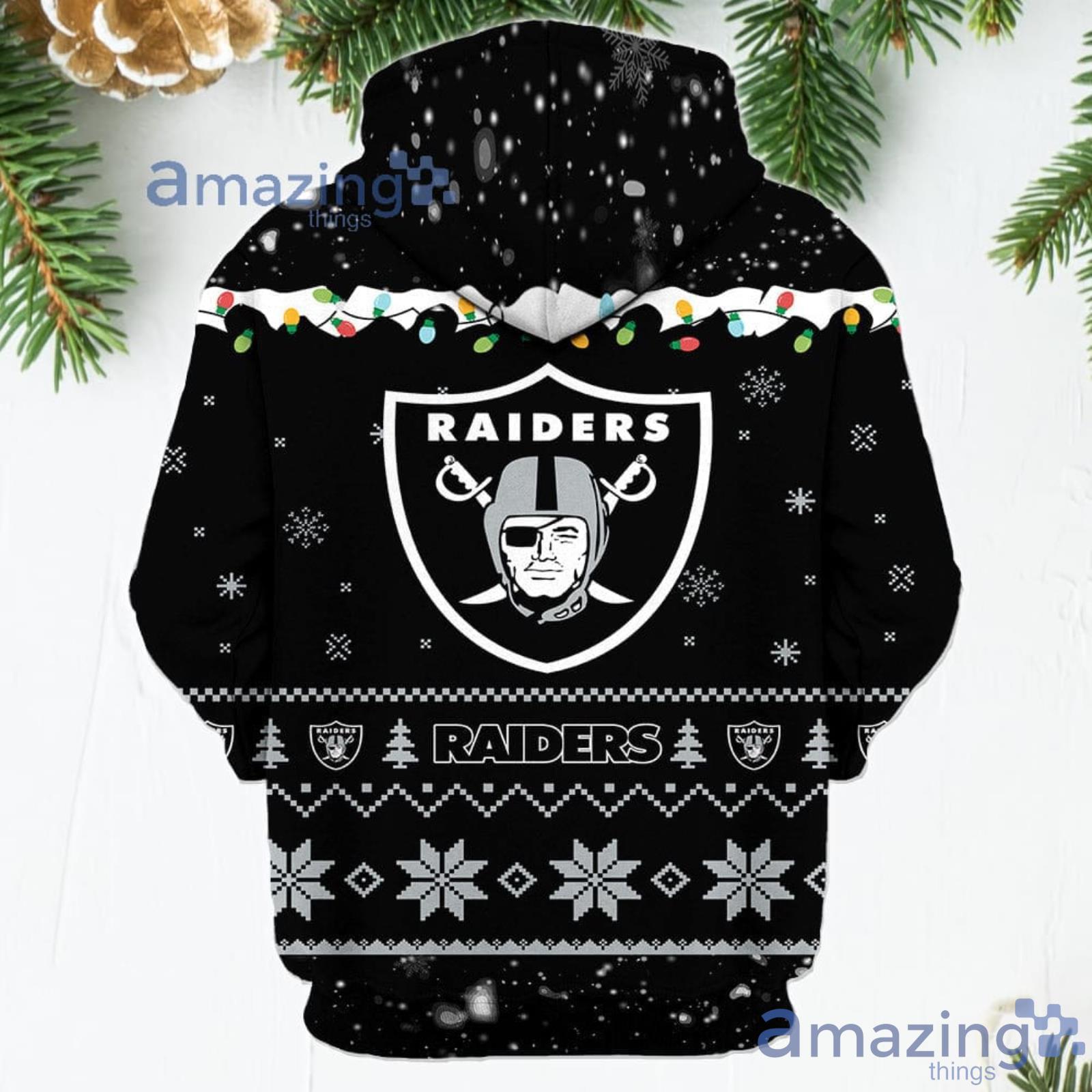 For our Raider fan.  Oakland raiders, Raiders, Pretty christmas