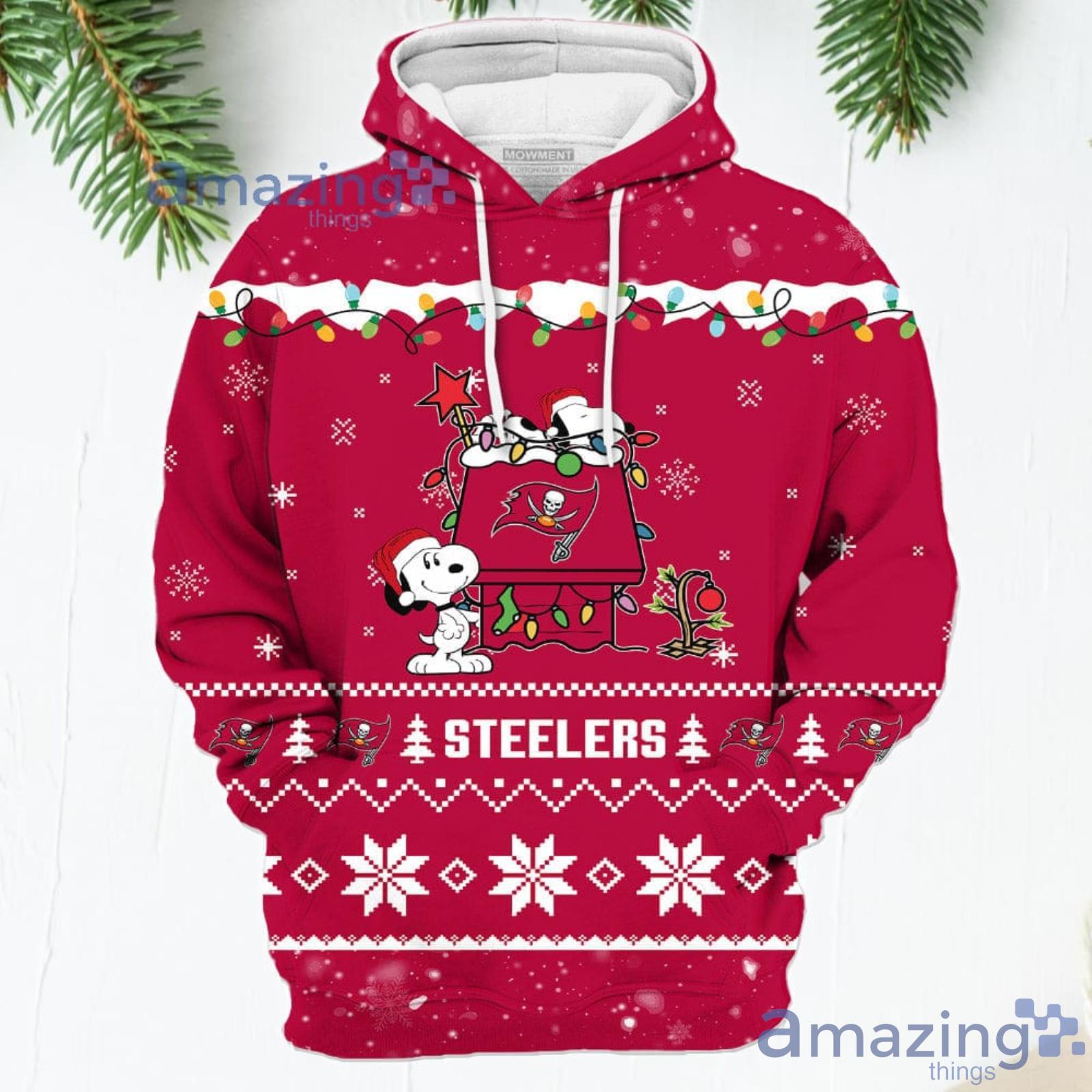 Pittsburgh Steelers Cute Snoopy 3D Shirt