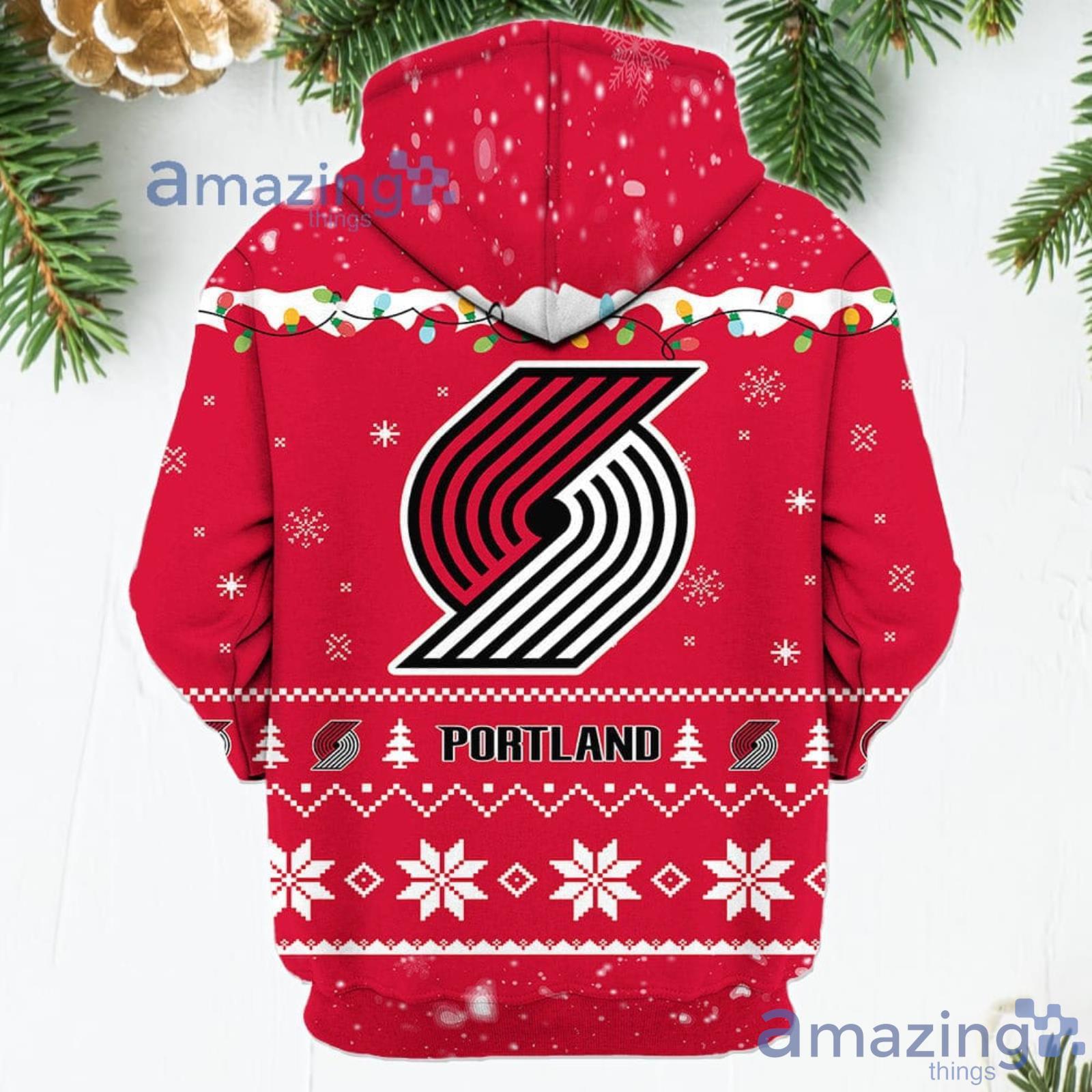 Portland Trail Blazers Sports Football American New Trends 3D Hoodie  Christmas Gift For Men And Women - Freedomdesign