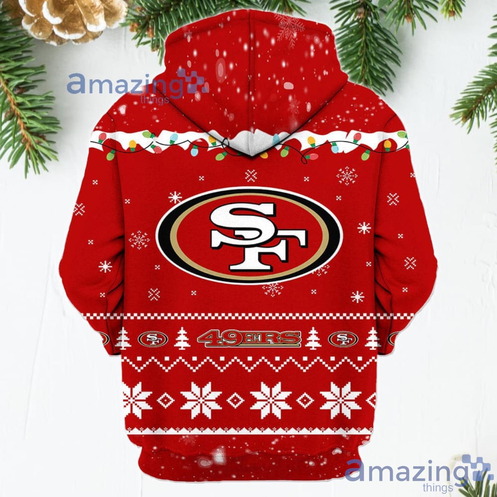 Plus Size 49ers Apparel 3D Irresistible Christmas San Francisco