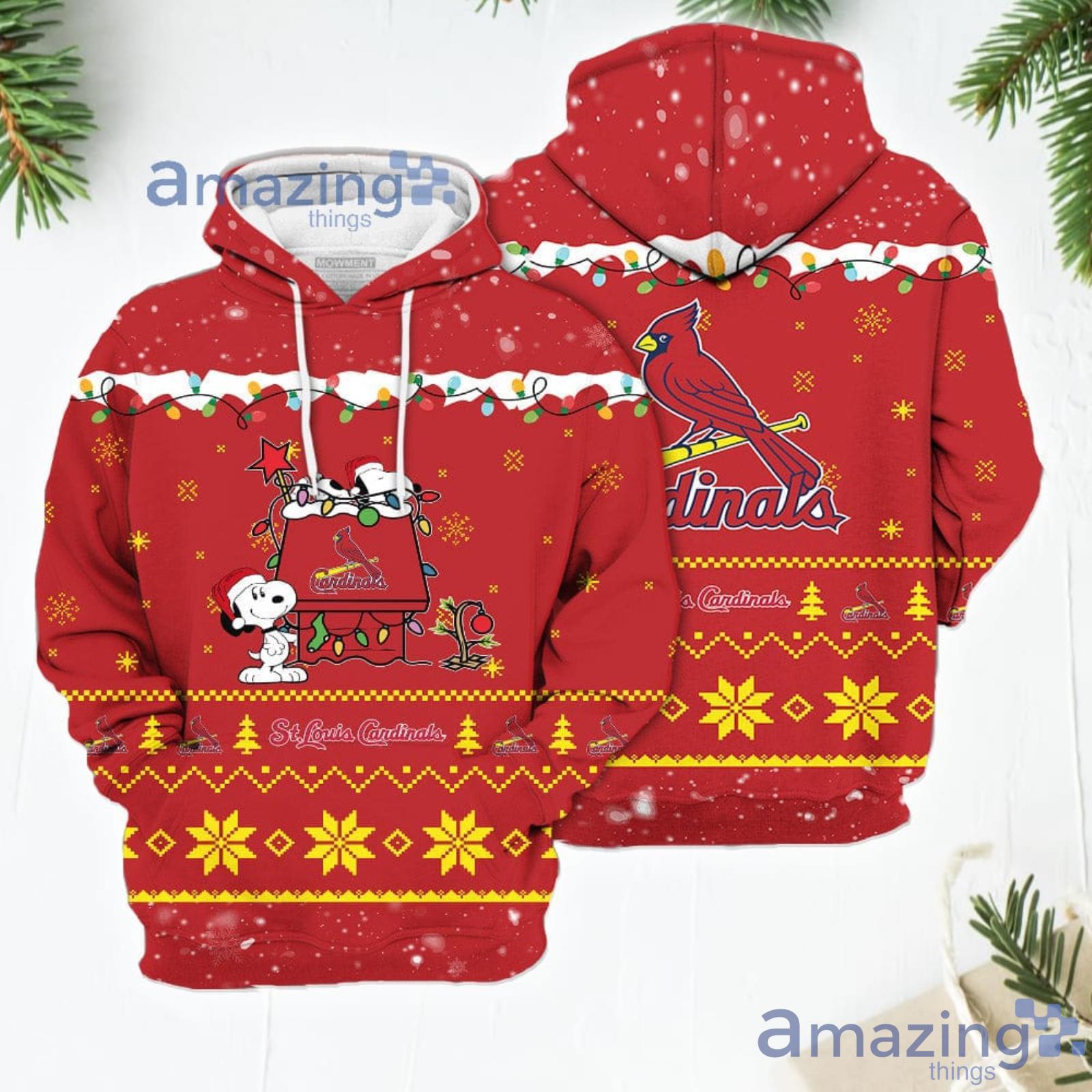 St. Louis Cardinals 3D Hoodie For Fans