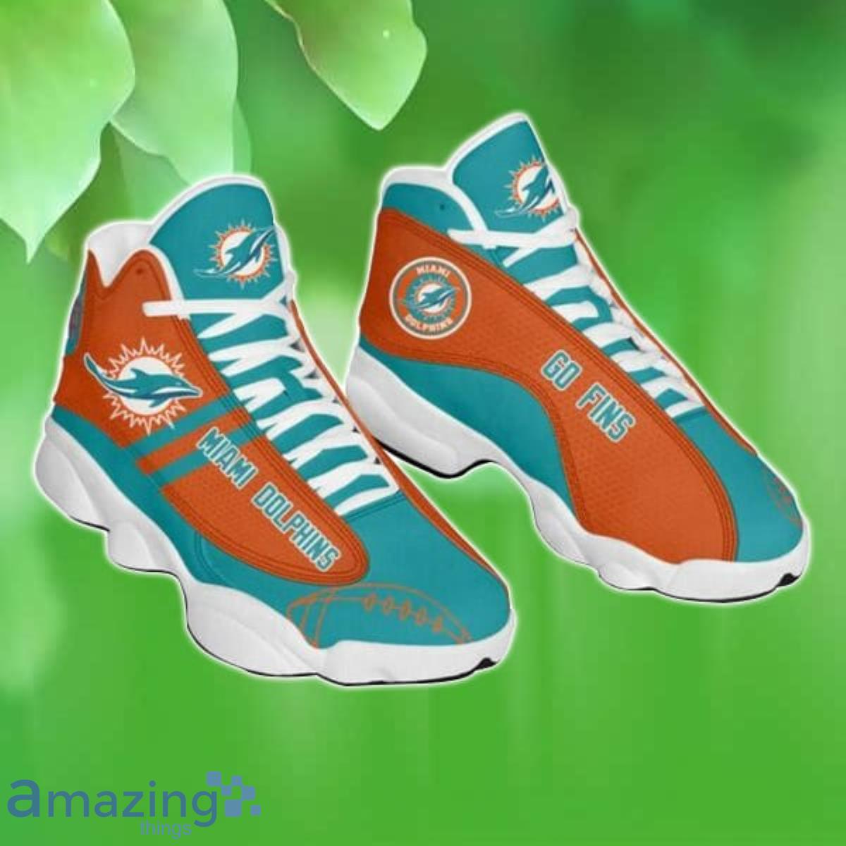 Miami Dolphins NFL Air Jordan 13 Sneakers