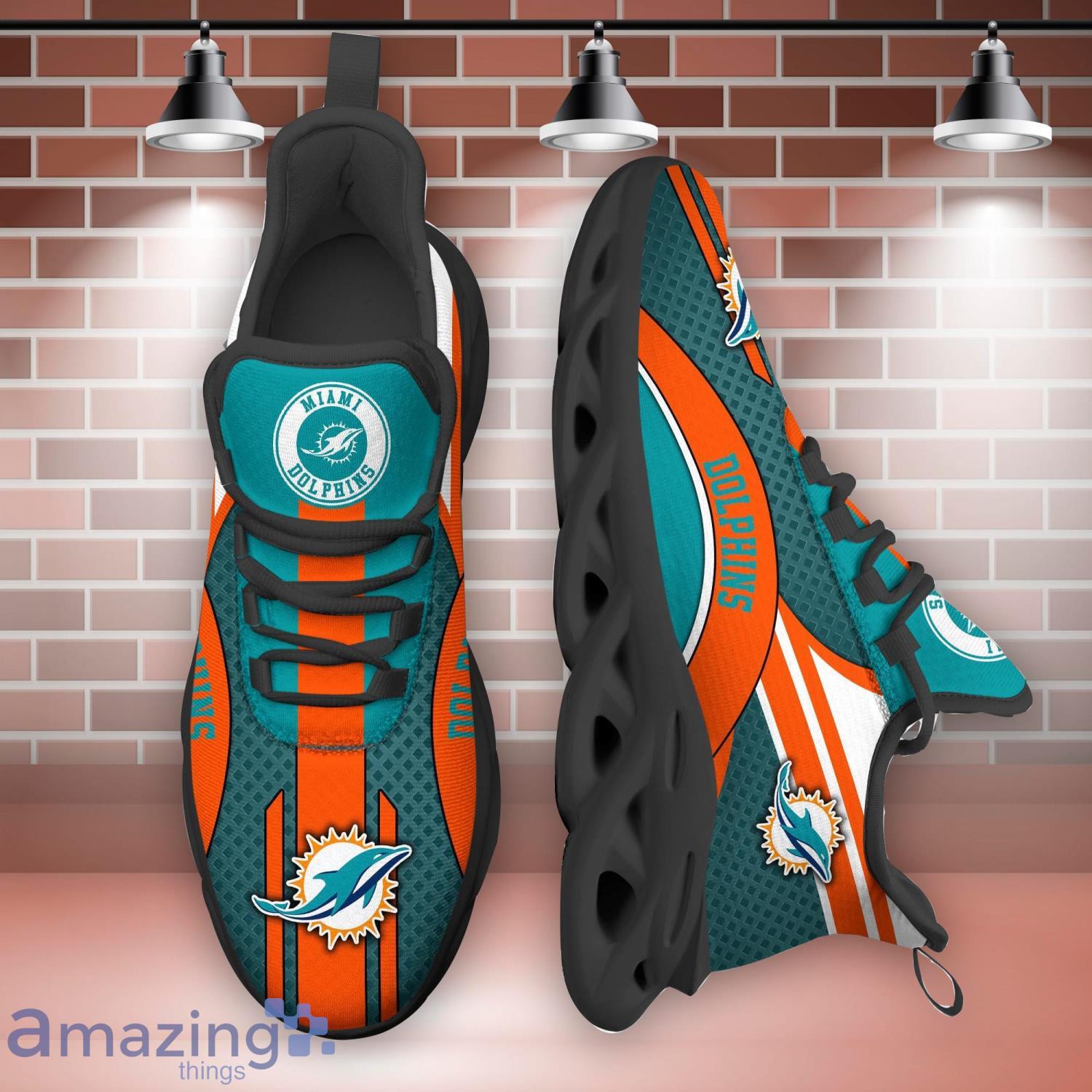 Miami Dolphins NFL Clunky Shoes New Trend Max Soul Shoes Running Sneakers -  Banantees