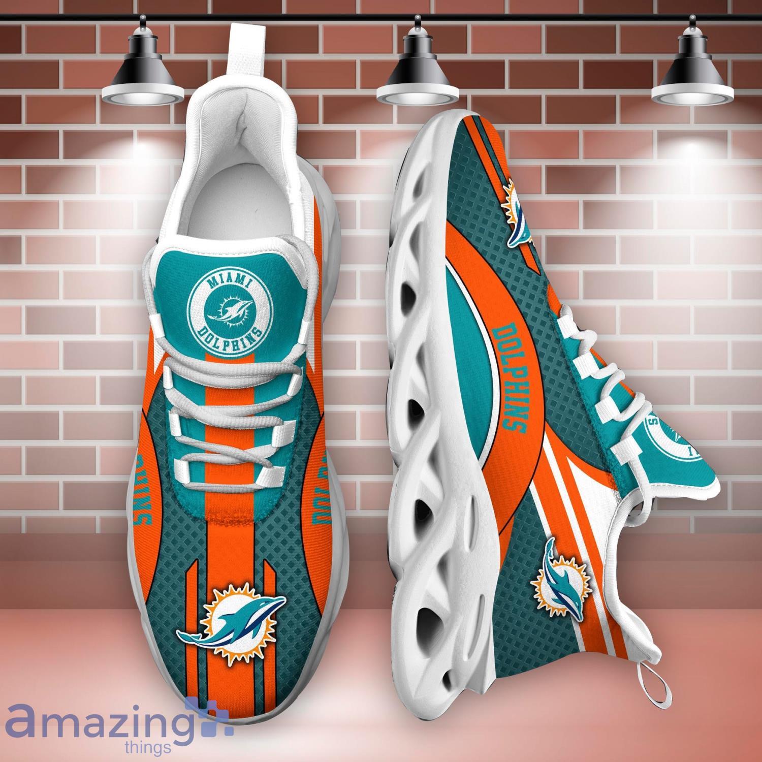 Miami Dolphins NFL Clunky Shoes New Trend Max Soul Shoes Running Sneakers -  Banantees