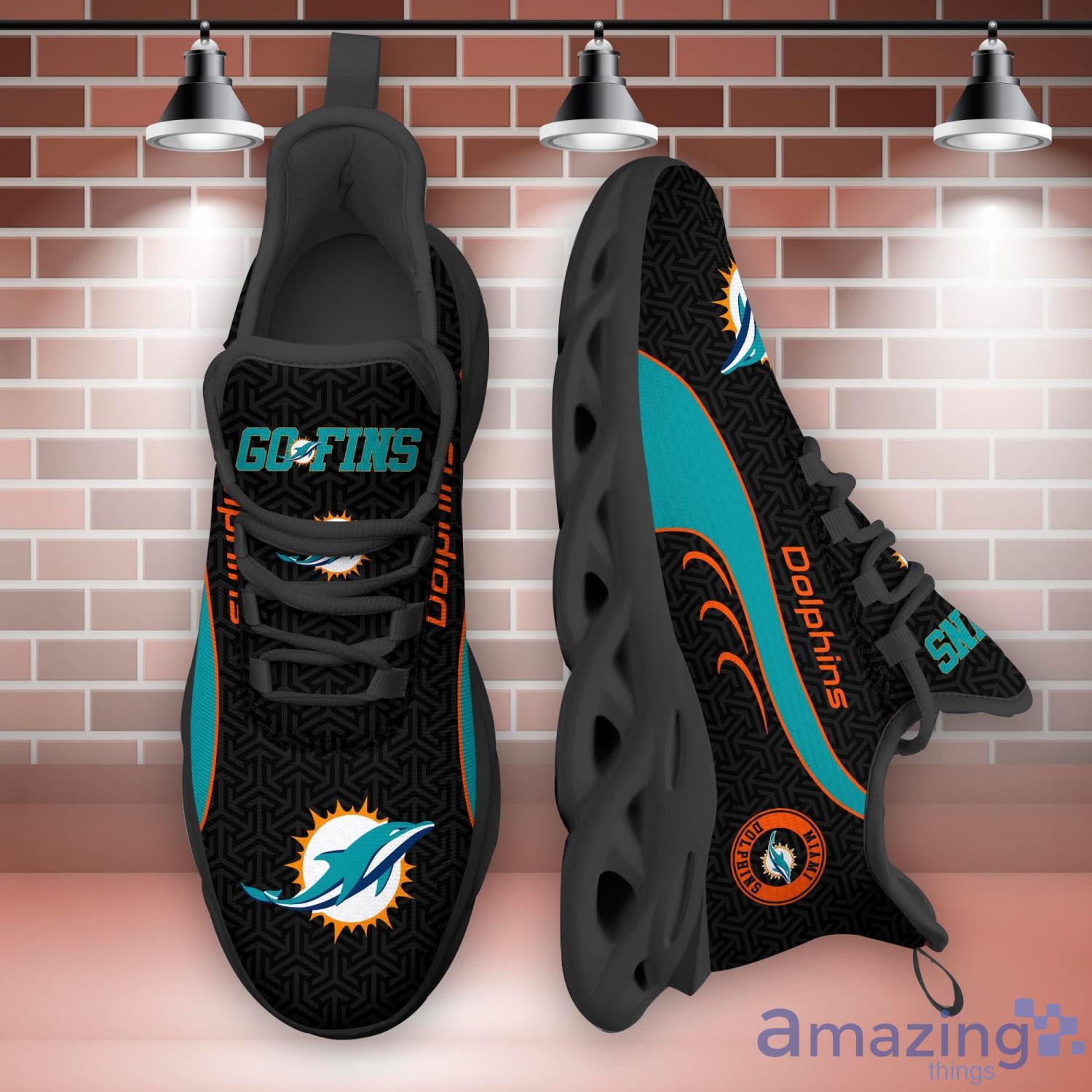 Miami Dolphins NFL New Clunky Sneakers Max Soul Shoes For Men And Women -  Banantees