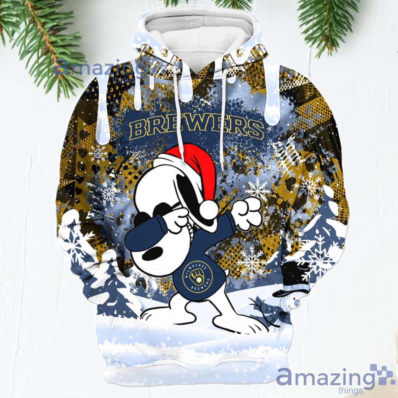 Snoopy Peace Love Milwaukee Brewers shirt, hoodie, sweater and