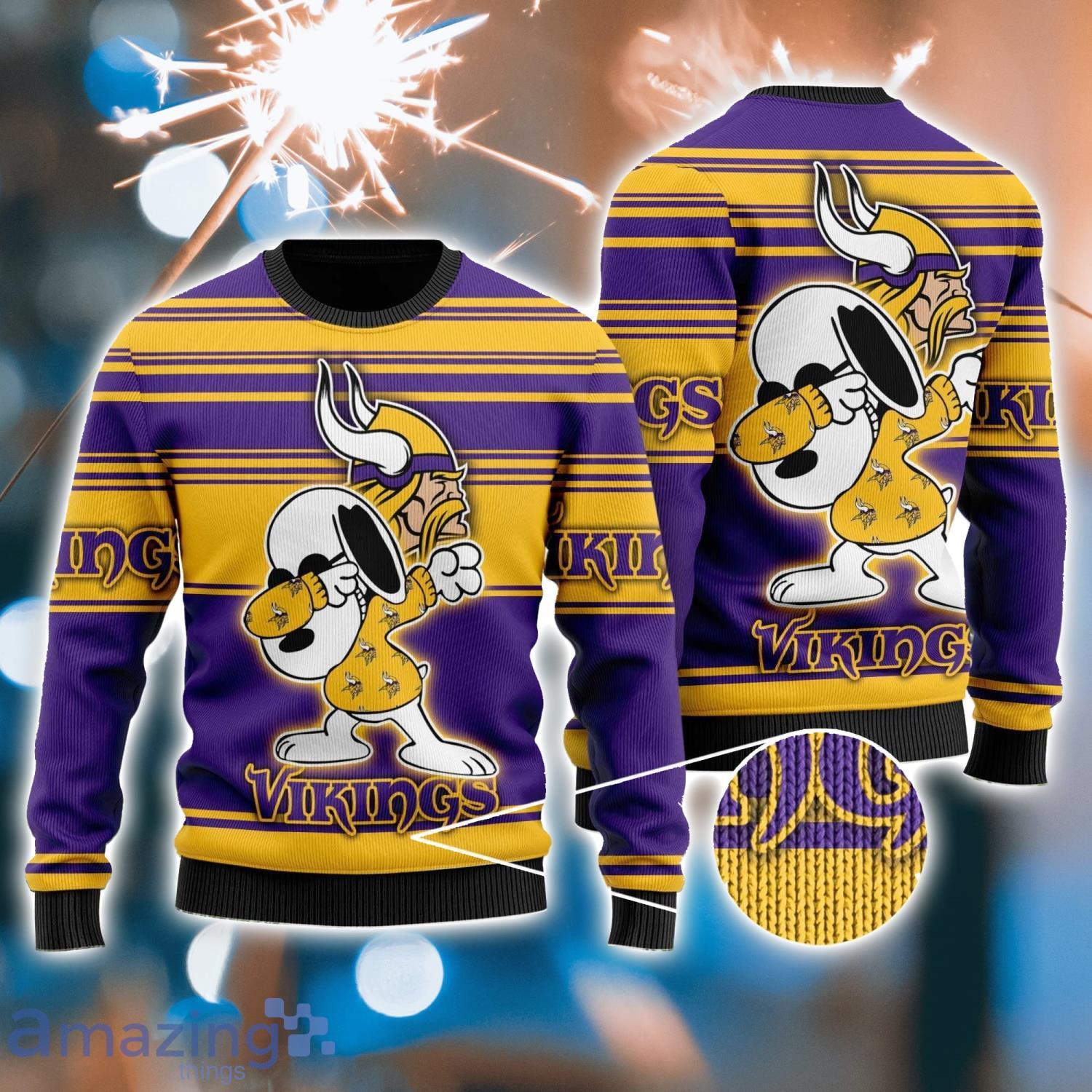 Snoopy Minnesota Vikings Sweatshirt 