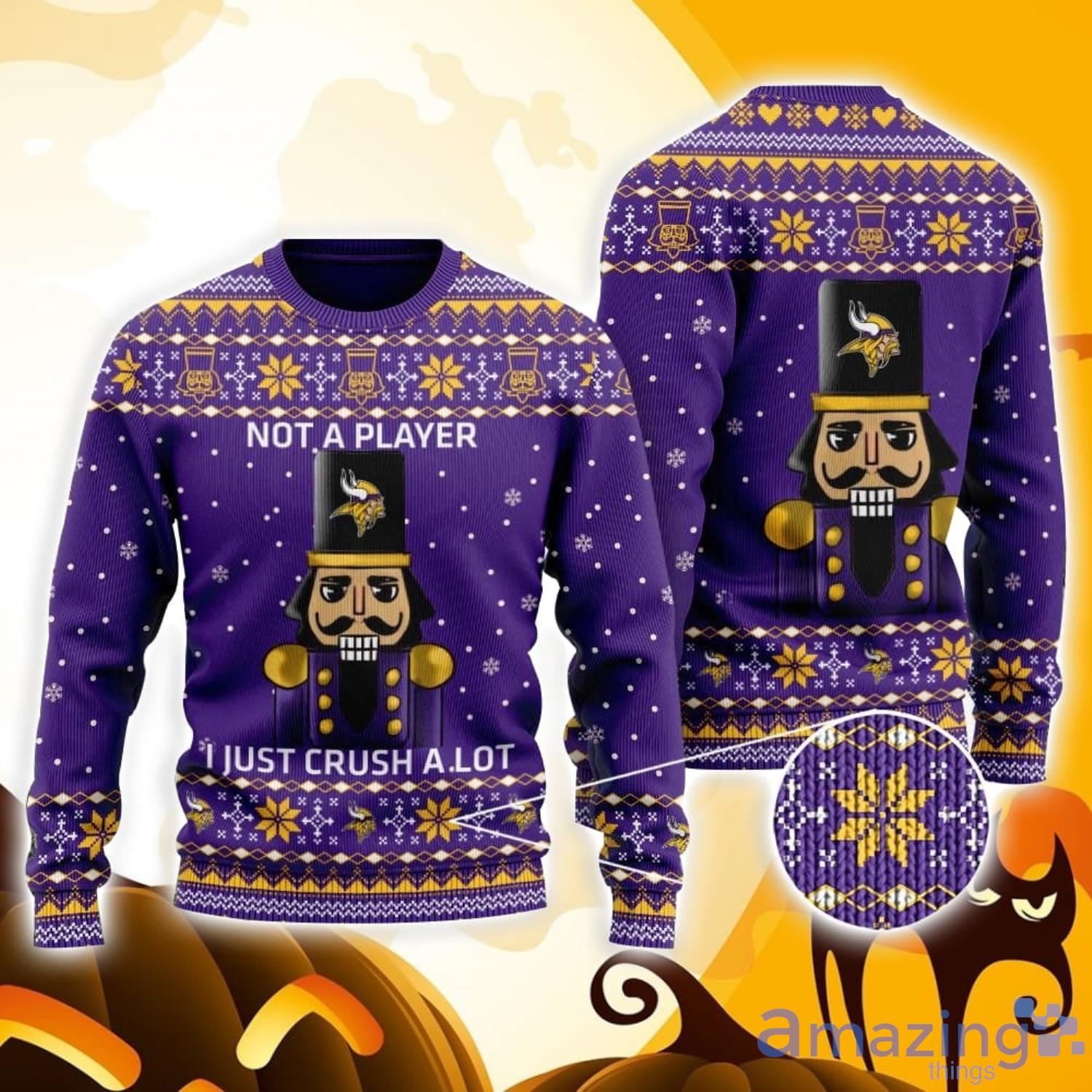 Minnesota Vikings - Tis the ugly holiday sweater season. Grab your