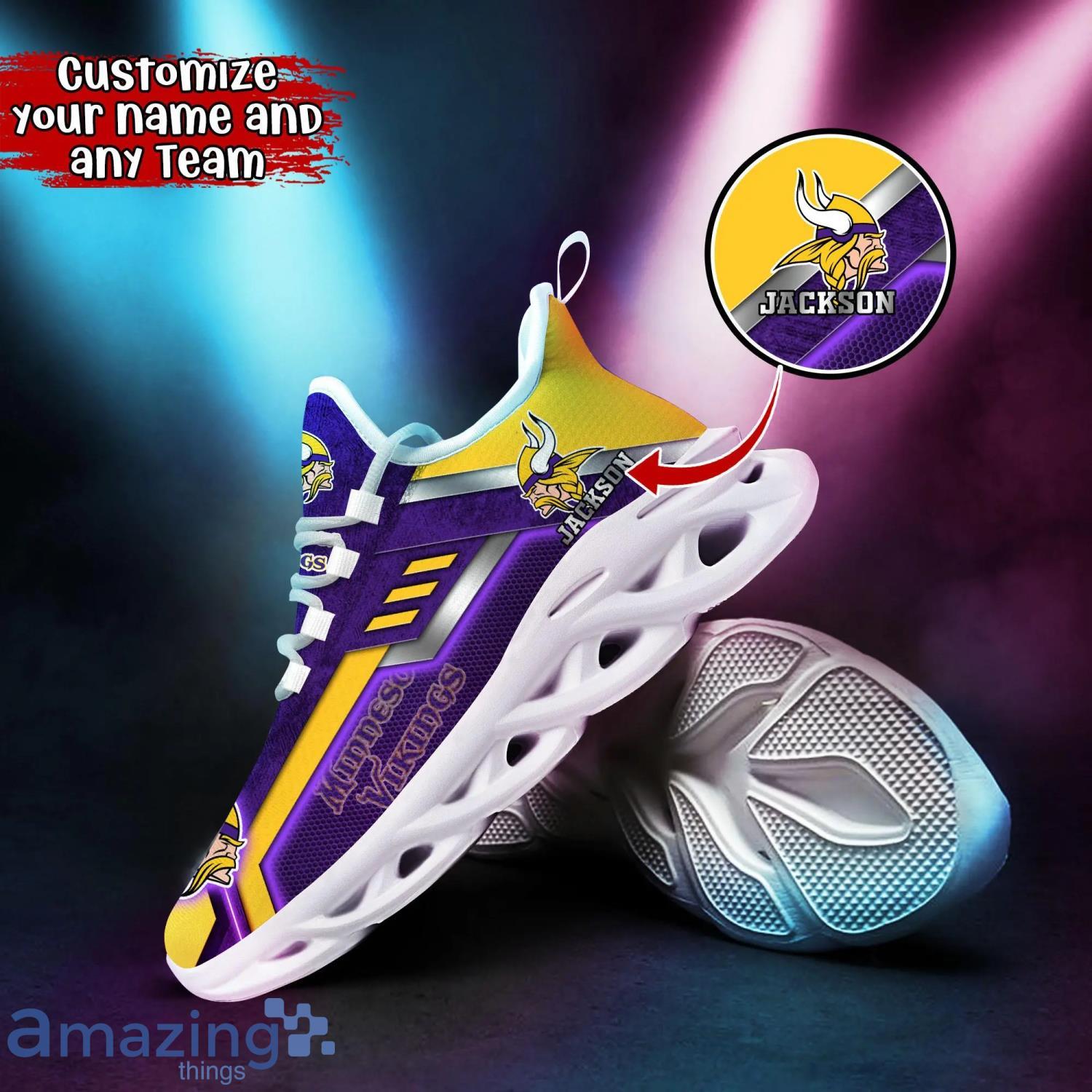 Custom Minnesota Vikings Boots-customized for ANY Team 