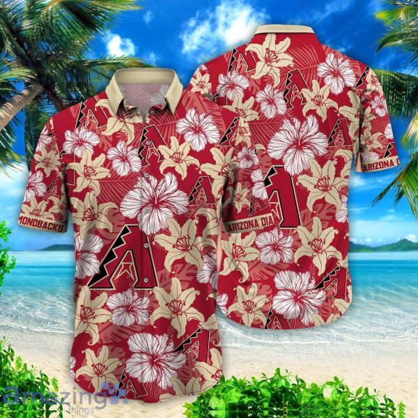 Arizona Diamondbacks MLB Flower Hawaiian Shirt Ideal Gift For Fans