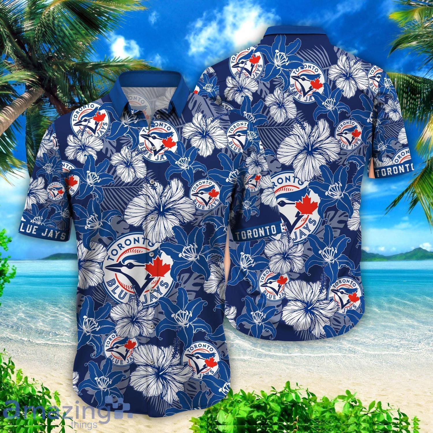 MLB Toronto Blue Jays Tropical Hibiscus Hawaiian Shirt For Sport Fans