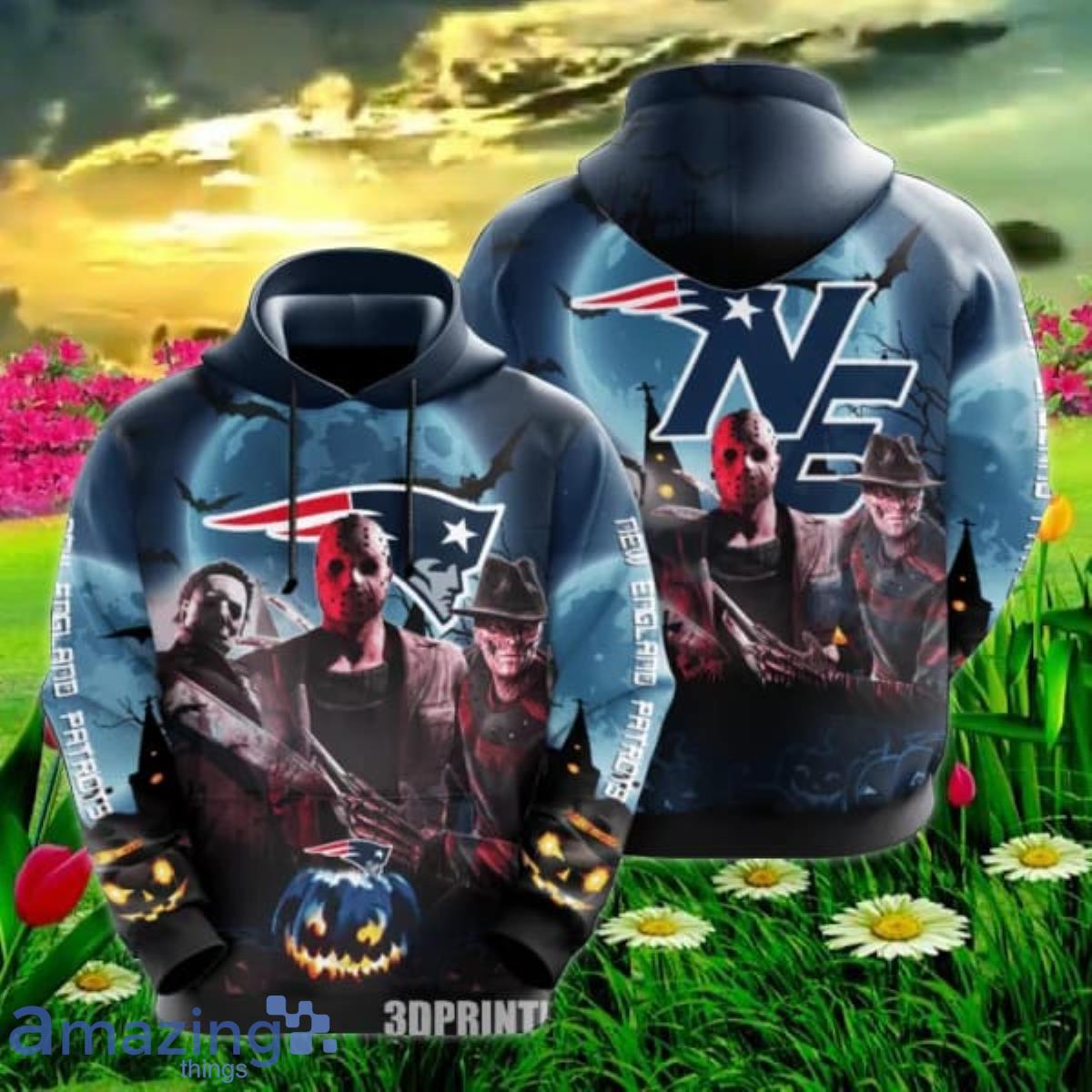 NFL New England Patriots 3D Hoodie Impressive Gift Men Women