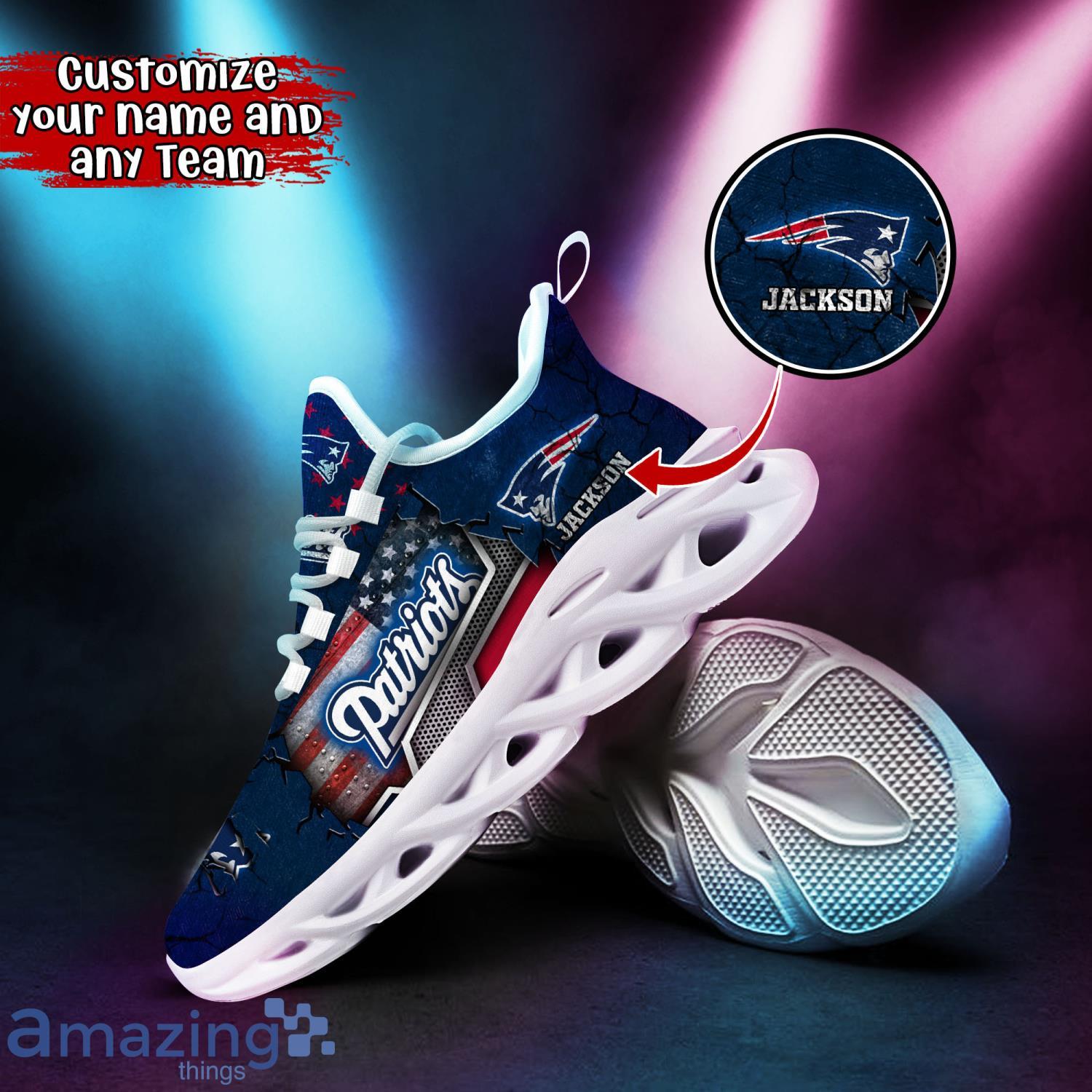 New England Patriots Shoes Custom High Top Sneakers For Fans