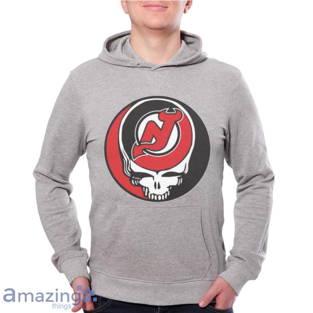 New Jersey Devils Youth Face-Off Full-Zip Hoodie - Black