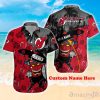New Jersey Devils NHL Custom Name Hawaiian Shirt Hot Design For Fans