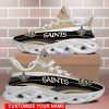 New Orleans Saints American Football Team Trending Custom Name Clunky Max Soul Sneaker Running Sport Shoes Men And Women Gift
