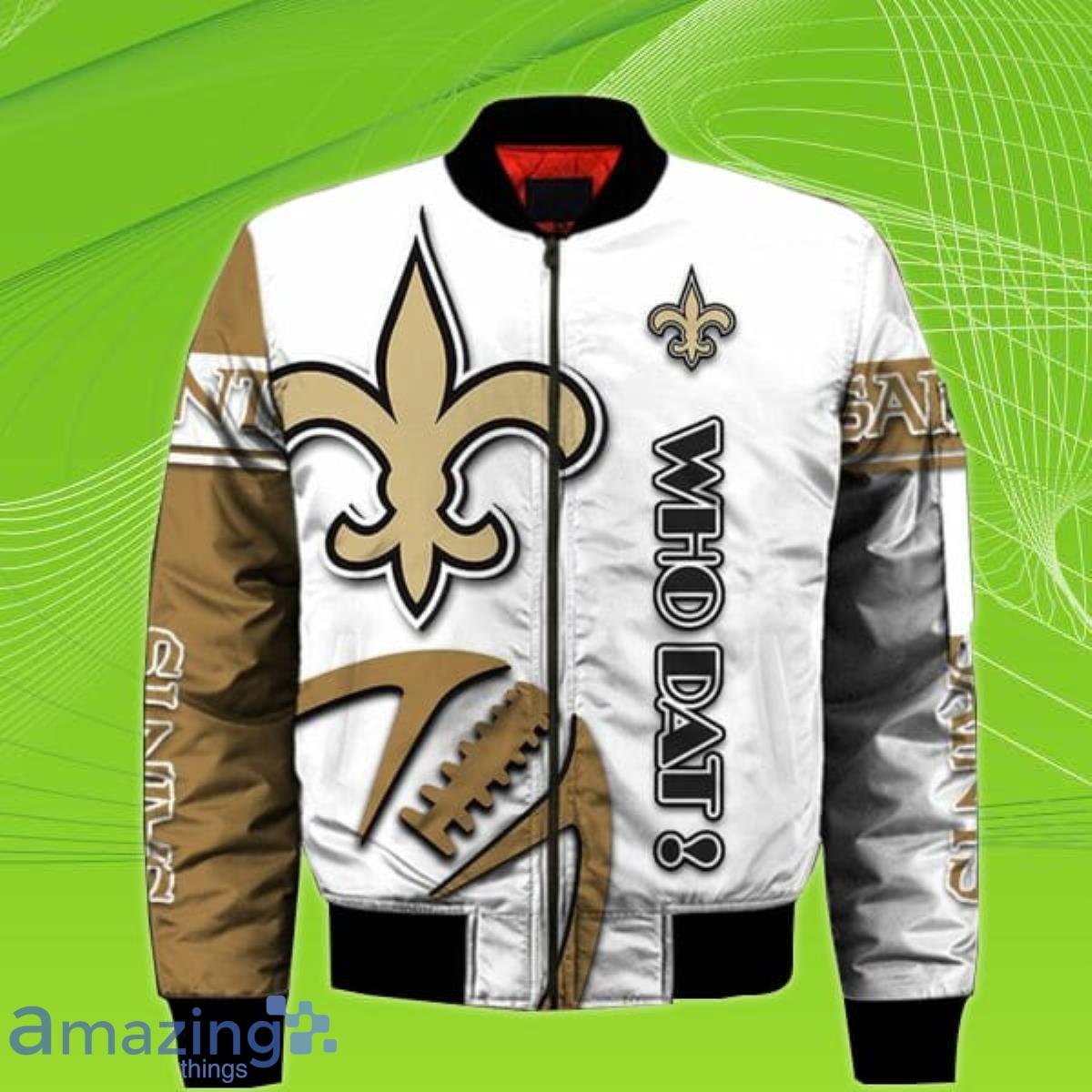 New Orleans Saints NFL Bomber Jacket Best Gift For Fans