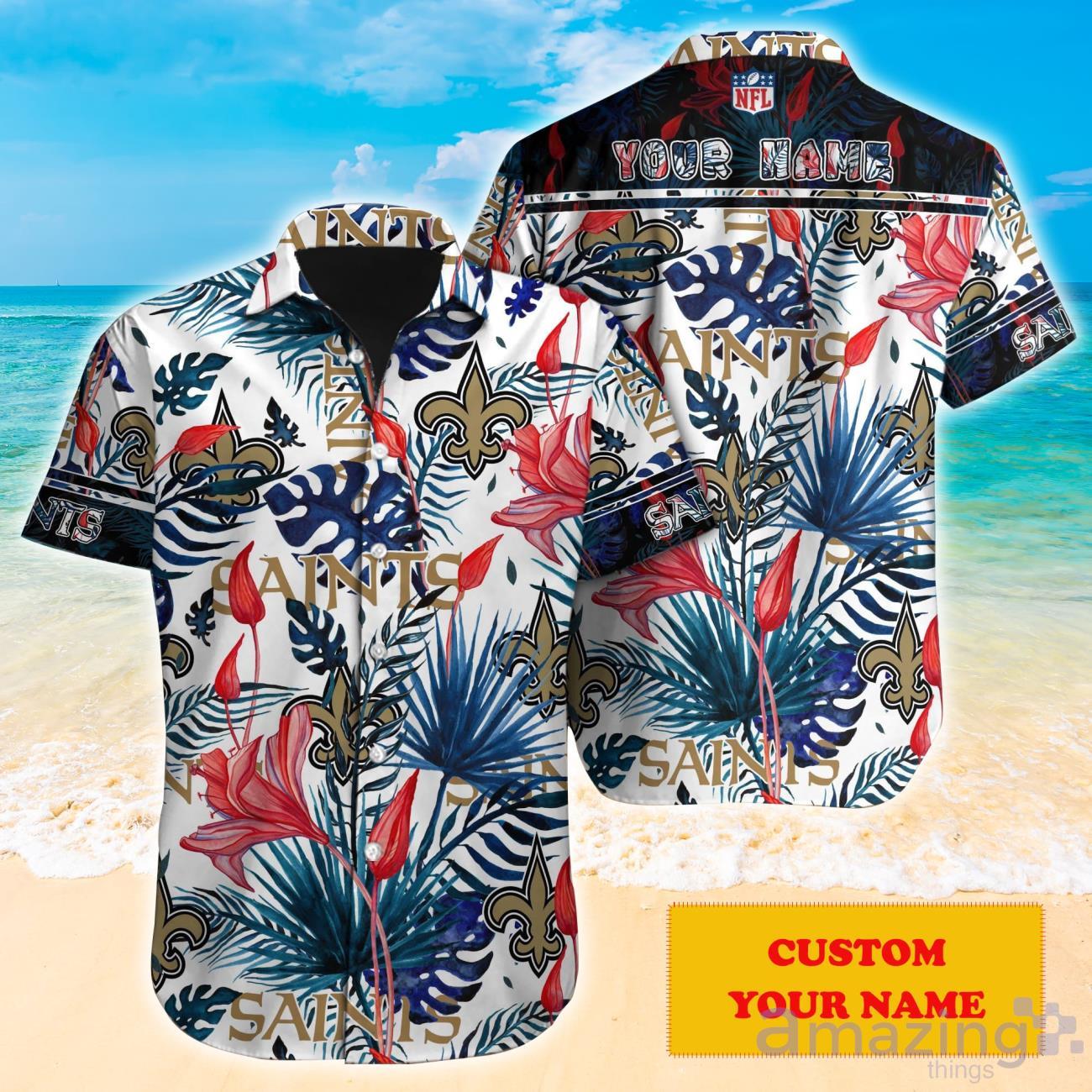 New Orleans Saints NFL Personalized Hawaiian Shirt Hot Design For Fans