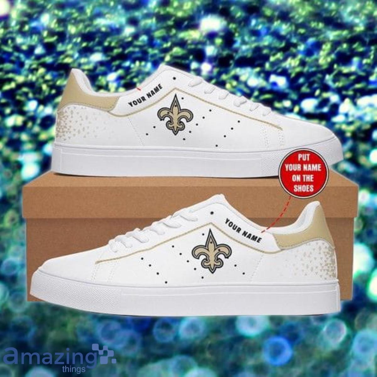 New Orleans Saints NFL Low Top Skate Shoes Best Gift Product Photo 1