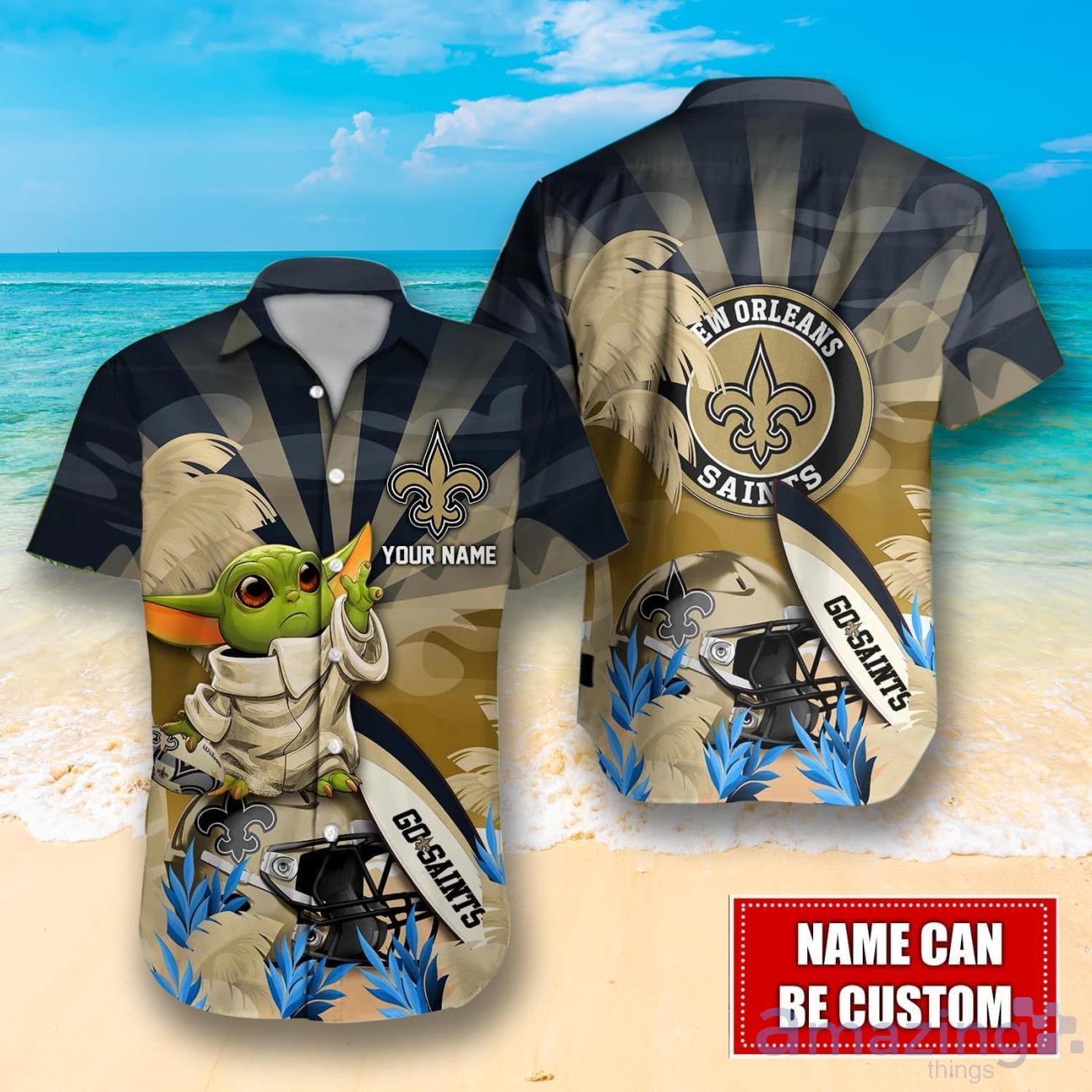 New Orleans Saints Nfl Personalized Personalized Hawaiian Shirt