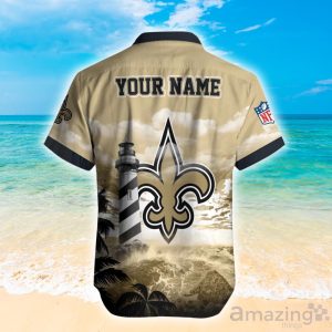 New Orleans Saints NFL Personalized Hawaiian Shirt Hot Design For Fans Product Photo 2
