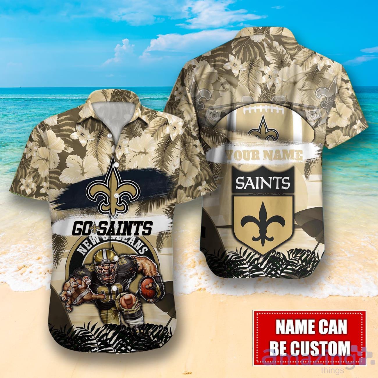 New Orleans Saints NFL Personalized Hawaiian Shirt Gift For Fans