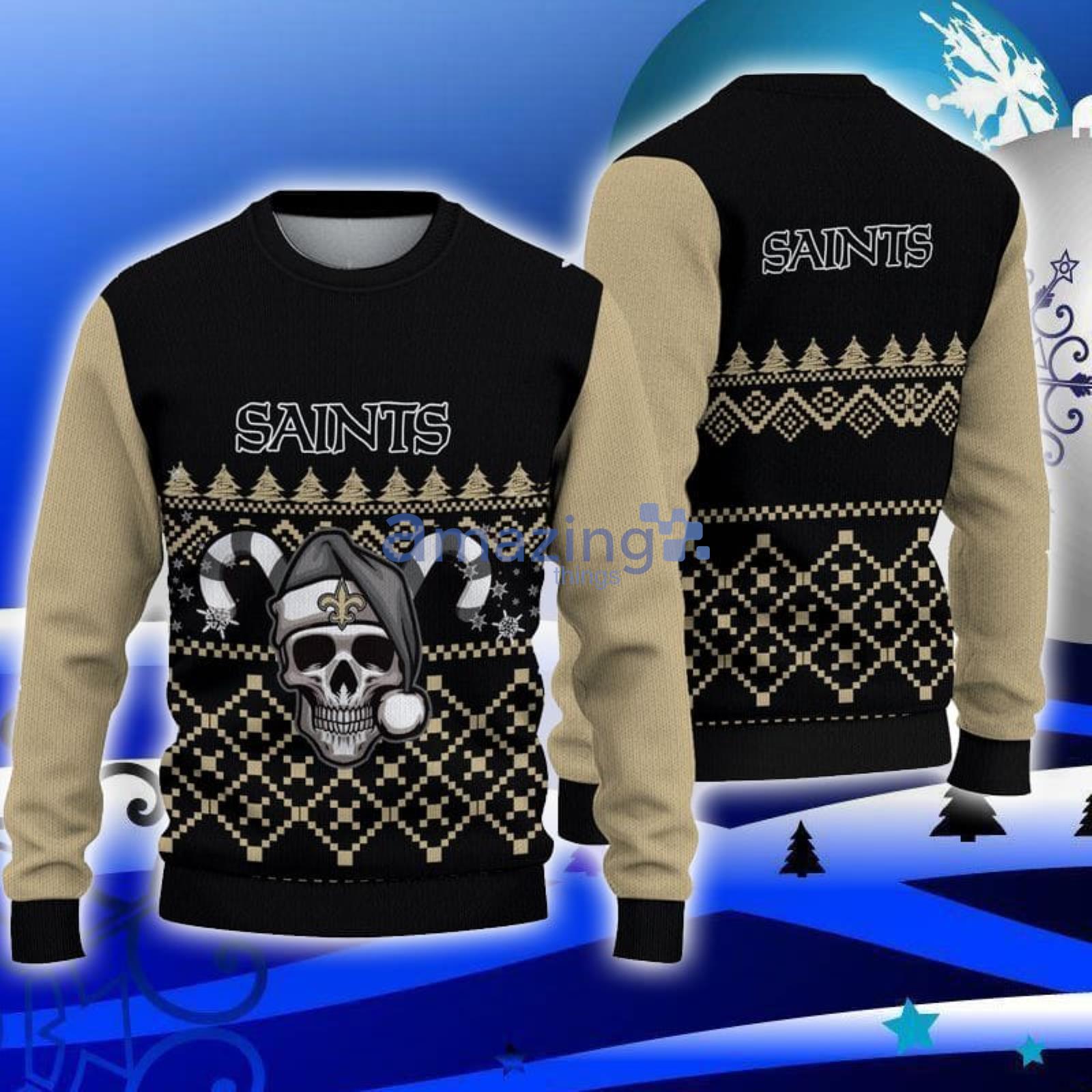 new orleans saints ugly sweater