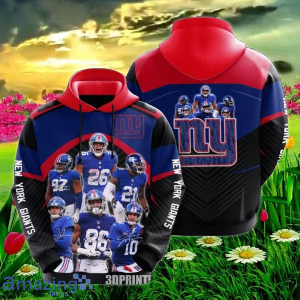 New York Giants NFL 3D Hoodie Best Gift For Fans